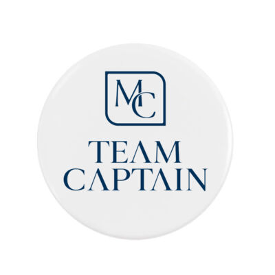 Team Captain - Bottle Opener Magnetic Badge 58mm  Thumbnail
